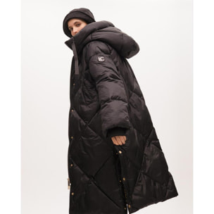 Parka in Piuma con Cappuccio