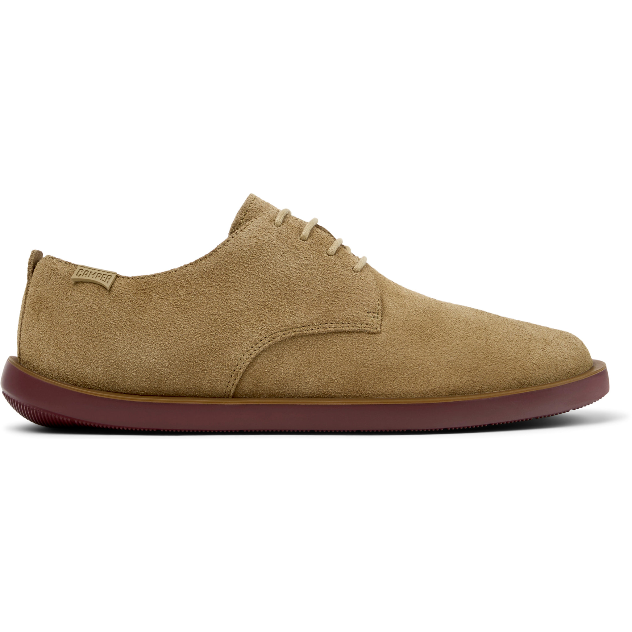 Scarpe stringate - CAMPER Wagon - Marrone - Pelle scamosciata