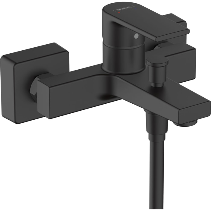 Mitigeur bain douche mural Vernis Shape Noir Mat