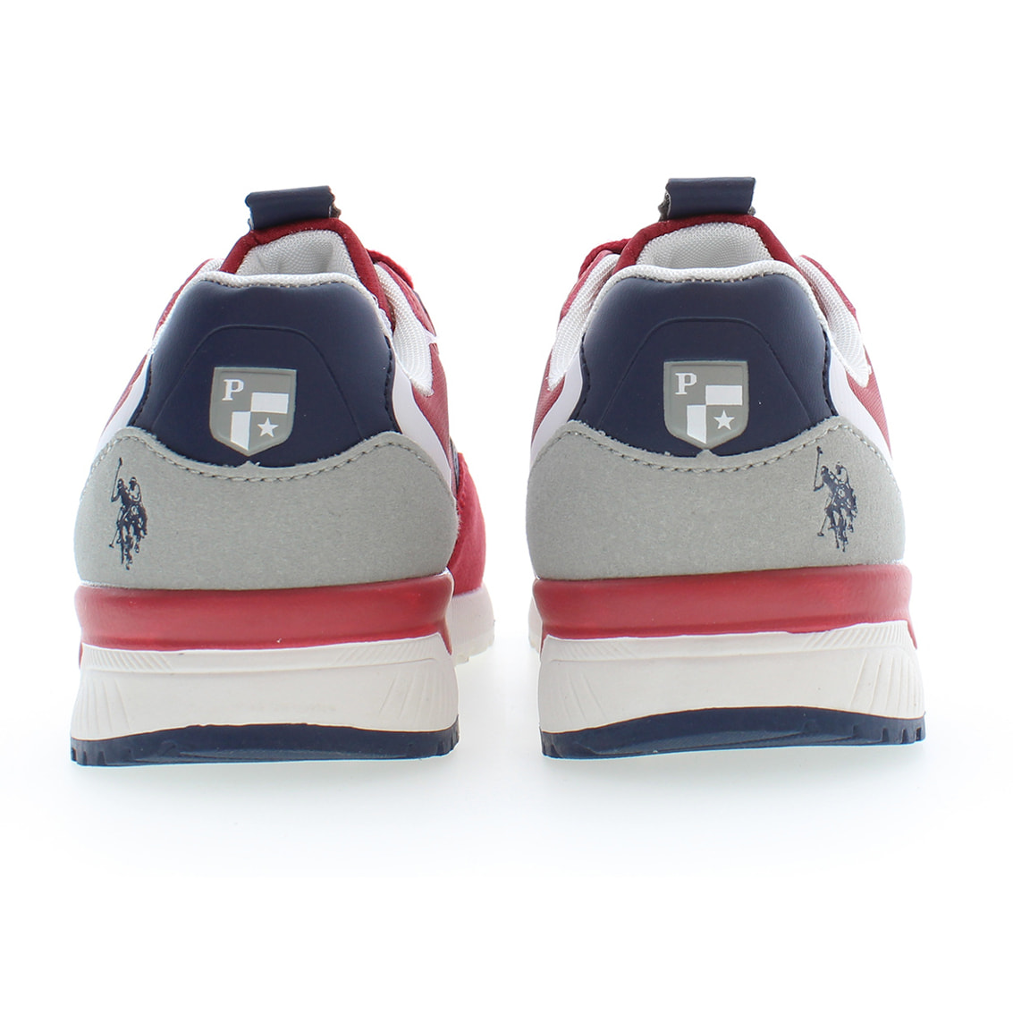 Sneakers U.S. Polo Assn Red-Light Grey