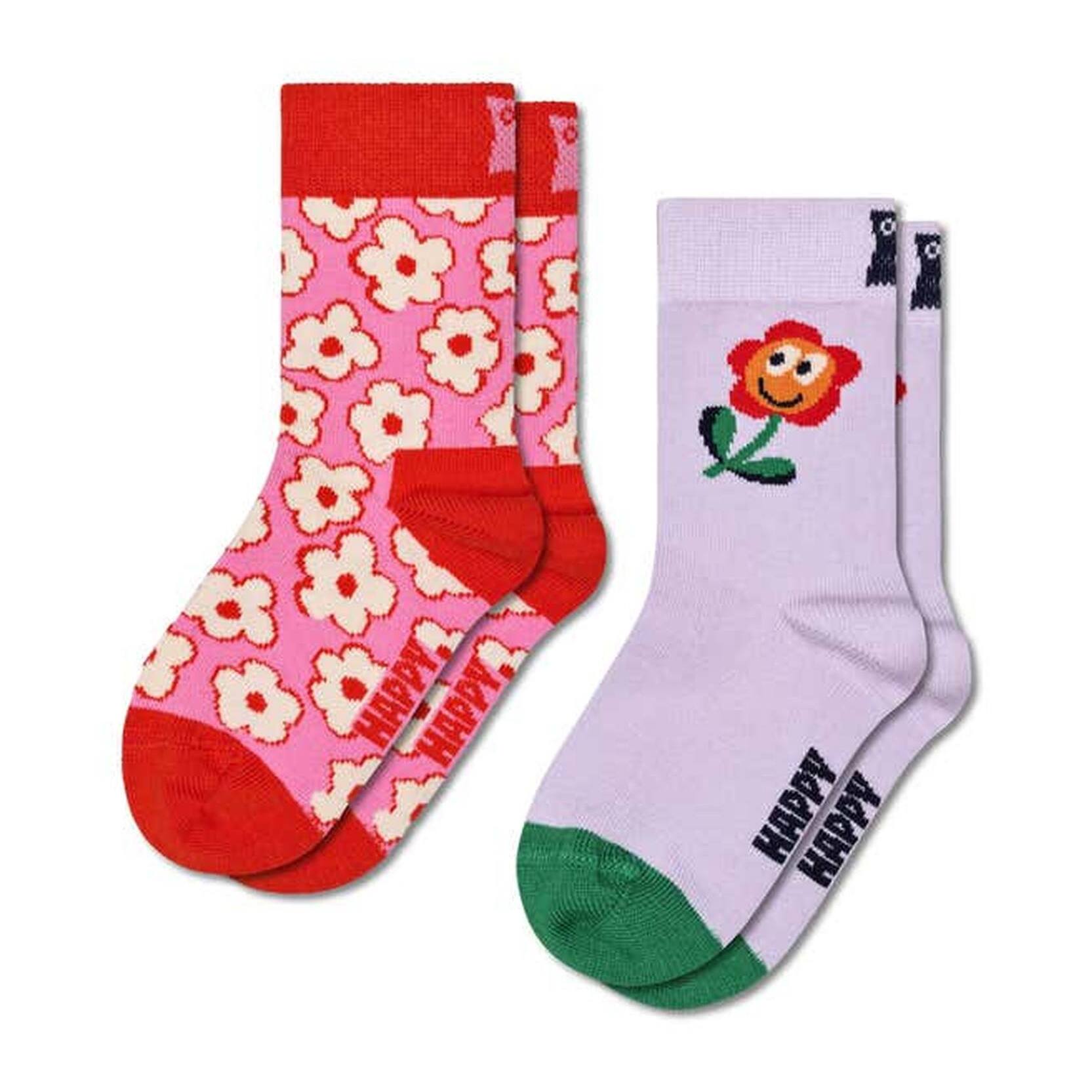 Calcetines kids 2 pack flowers