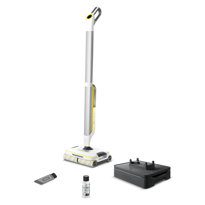 Nettoyeur de sols connecté Karcher FC 8 Smart Signature Line - Aspire lave et sèche - Connecté- écran LCD- Autonomie 50 min