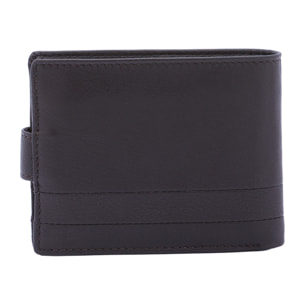 Portafoglio  da uomo In Vera pelle Made in Italy 9,5x12x2,5 cm