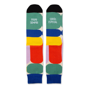 Calcetines "Profe siempre serás especial" talla 42-46
