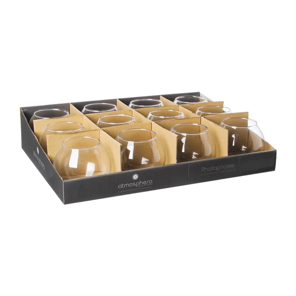 Photophore verre H10cm