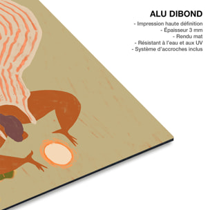Tableau art spirituel cap vers le soleil Tableau alu Dibond