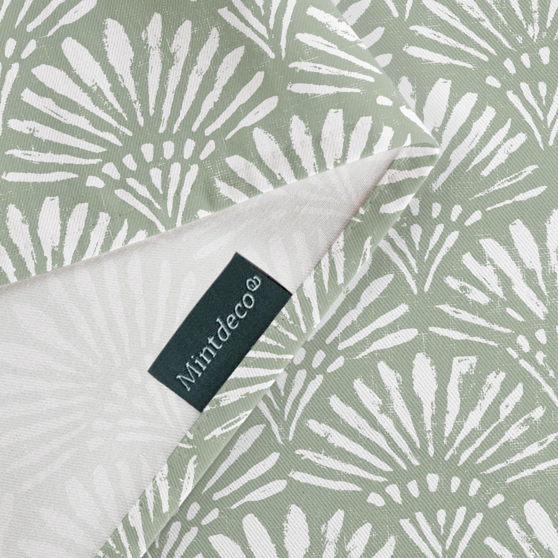 Nappe anti-taches ARLO BLEU - en 100 % coton