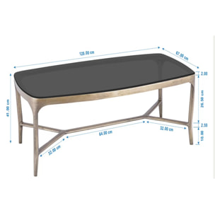 Table basse Mistral 128x67cm Kare Design