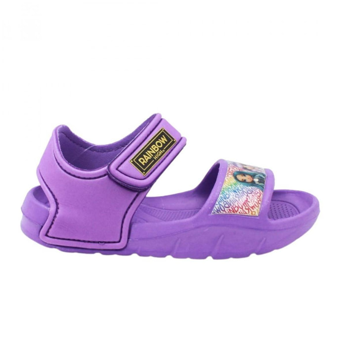 Sandalo Mare Rainbow High Viola Lei Easy Shoes Viola