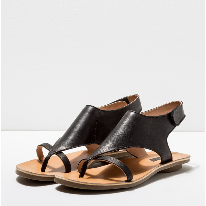 Sandalias S3124 MONTONE BLACK/DAPHNI color Black