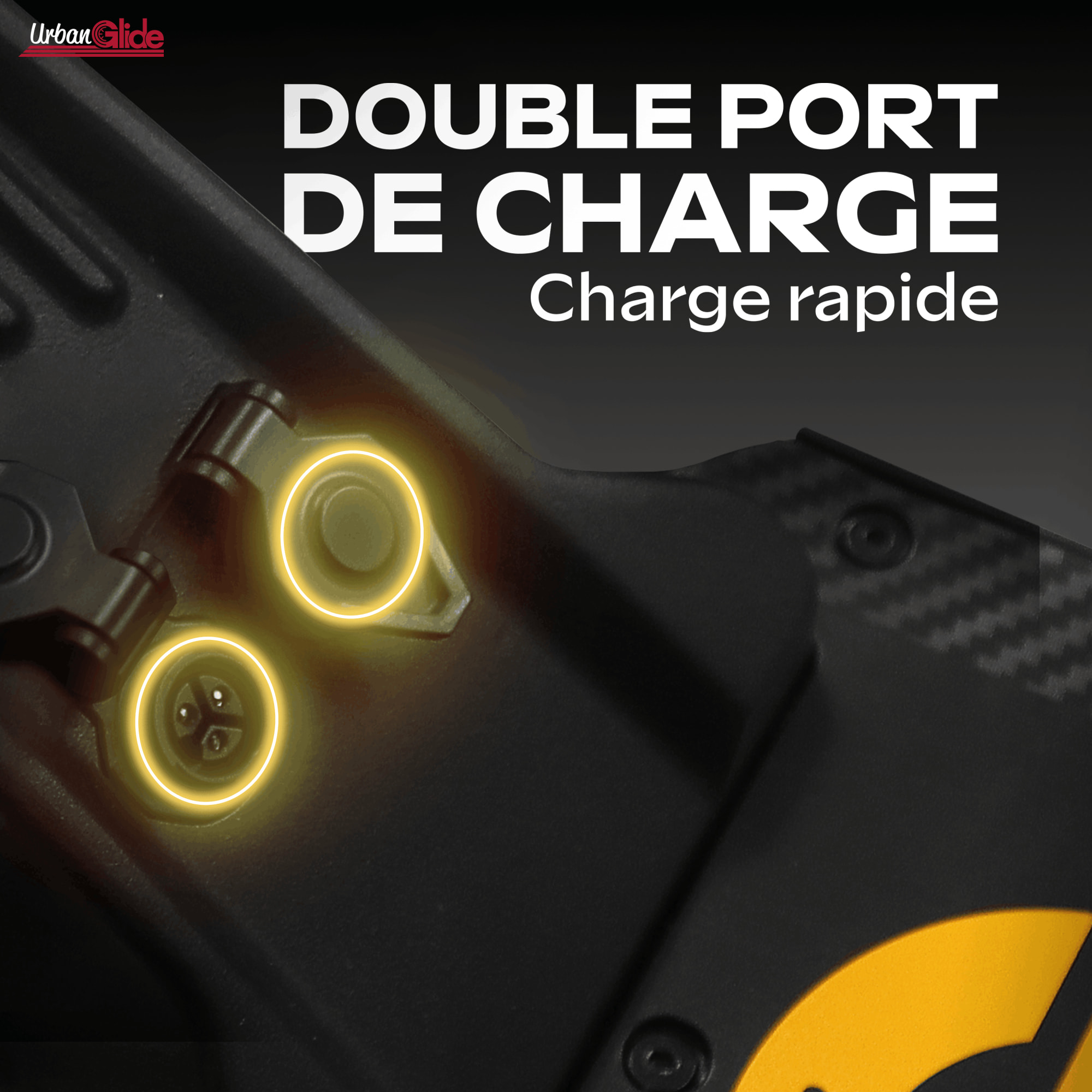 UrbanGlide 1000GT 2x2 – Trottinette électrique longue autonomie 100 km, batterie lithium 52V 23,4Ah, conçue pour trajets intensifs