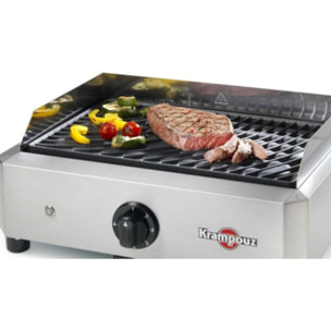 Barbecue électrique KRAMPOUZ ELECTRIQUE MYTHIC + HOUSSE GECIM1OA0