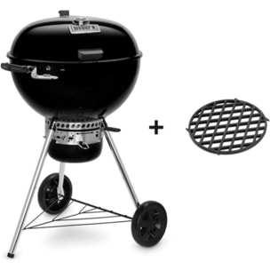 Barbecue charbon WEBER master-touch GBS premium E-5775 black sur pied 57 cm