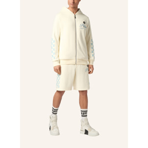 PHILIPP PLEIN Hooded Sweatjacket