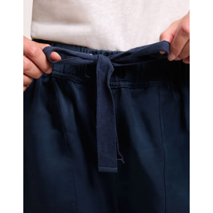 Bermuda Tencel Azul Marino - Ducano
