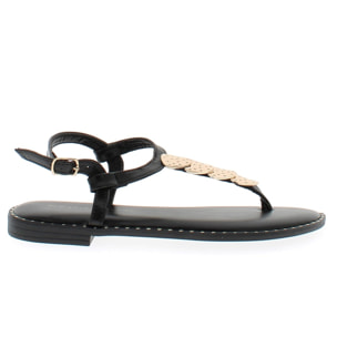 Marina Galanti Scarpe Donna Sandals Seashells Decoration MG 1P176 Black