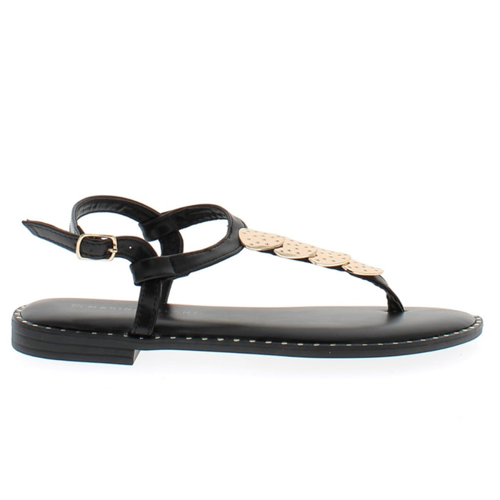 Marina Galanti Scarpe Donna Sandals Seashells Decoration MG 1P176 Black