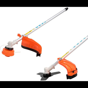 Decespugliatore A Scoppio Benzina 52 cc 4 in 1 Multifunzione Tagliasiepi Troncarami Motosega Tagliabordi Per Uso Domestico Professionale Potatura