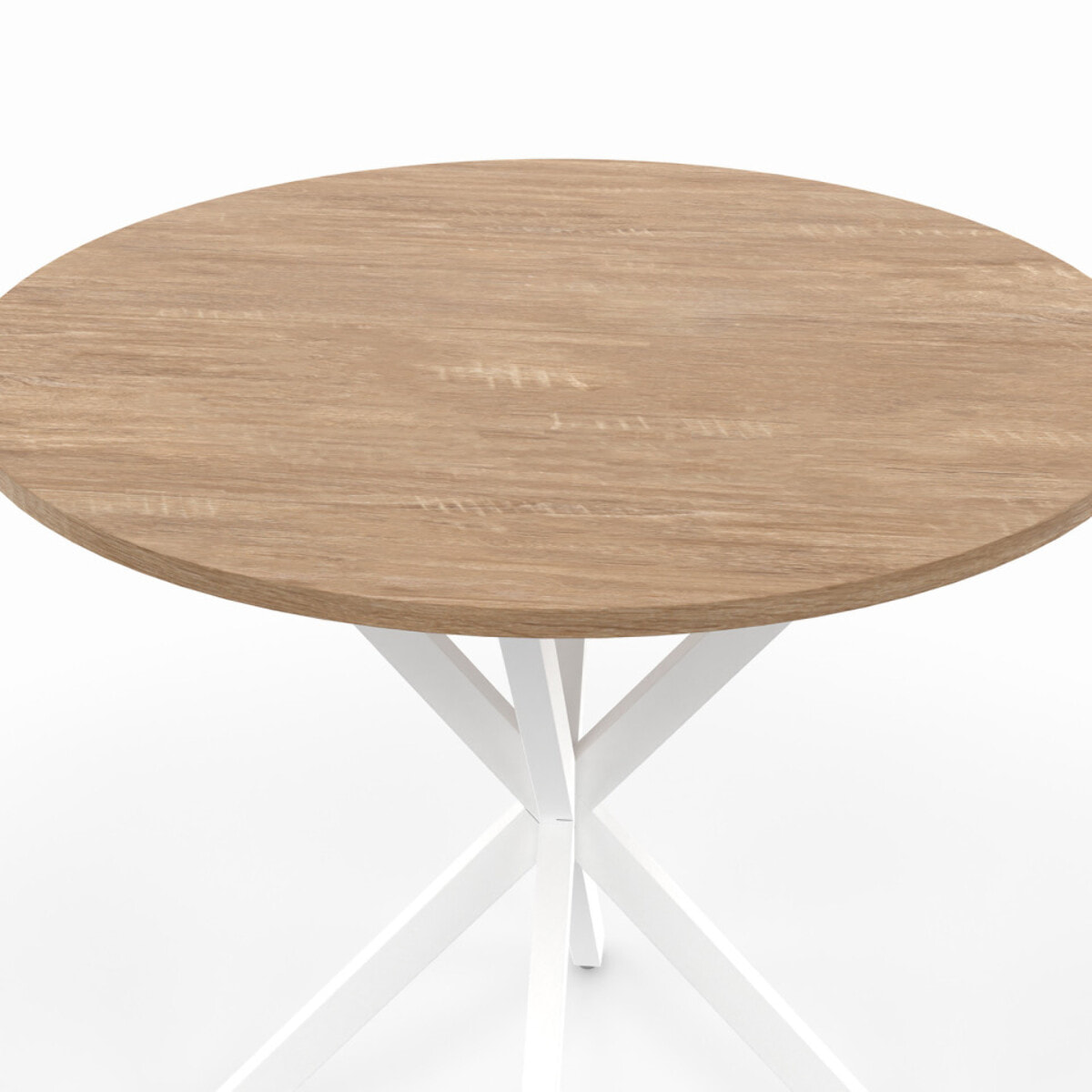 Tables rondes Soline - Blanc - bois