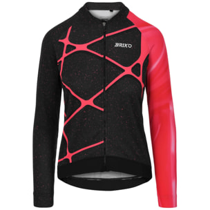 Maglie Gioco Briko Donna Nero Reverie Winter Lady Jersey