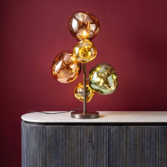 Lampe Burbuja 65cm multicolore Kare Design