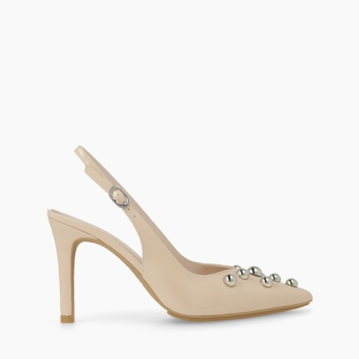 ZAPATOS DE SALÓN BEIGE RUKITO