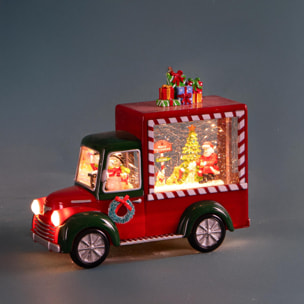 Furgoncino con santa led+musica - Pezzi 1 - ALTRO - Bianchi Dino SpA