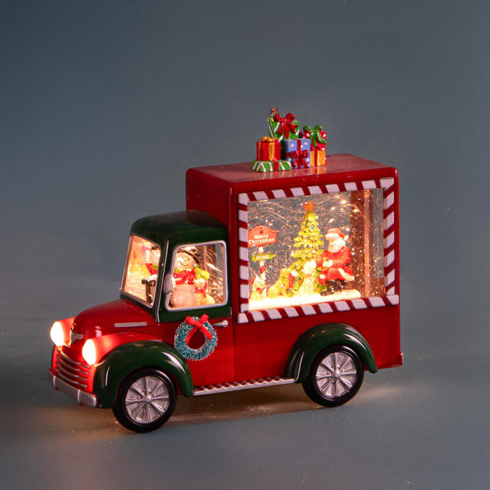Furgoncino con santa led+musica - Pezzi 1 - ALTRO - Bianchi Dino SpA