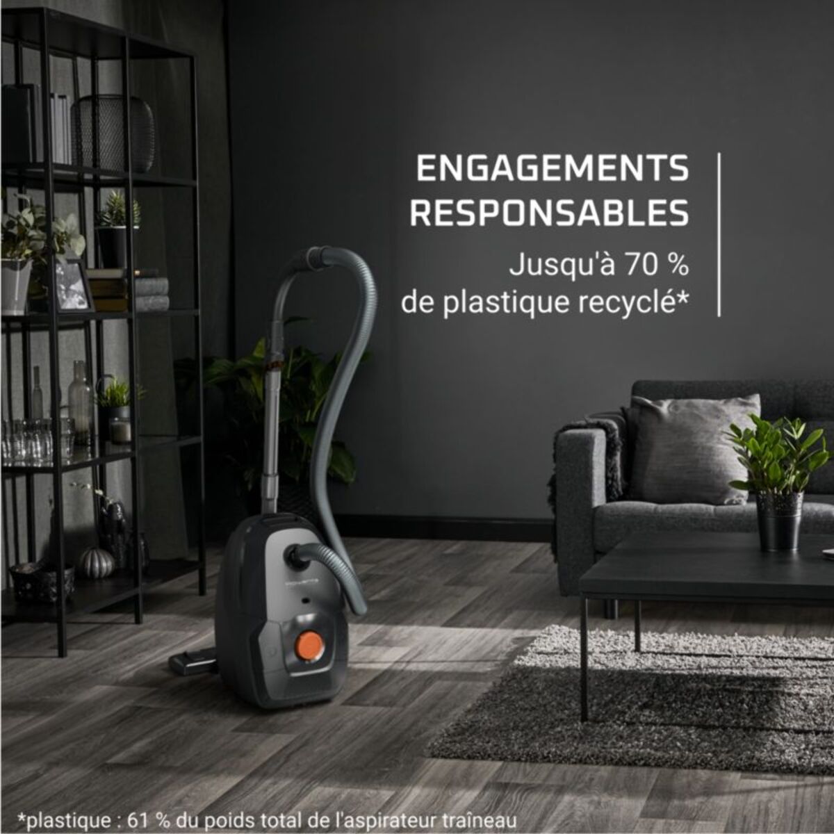 Aspirateur avec sac ROWENTA Green Force Max RO4934EA