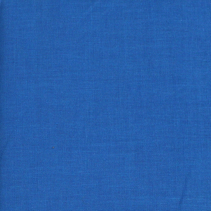 LENZUOLO SOPRA LETTO SINGOLO BLU MEDIO 100% COTONE