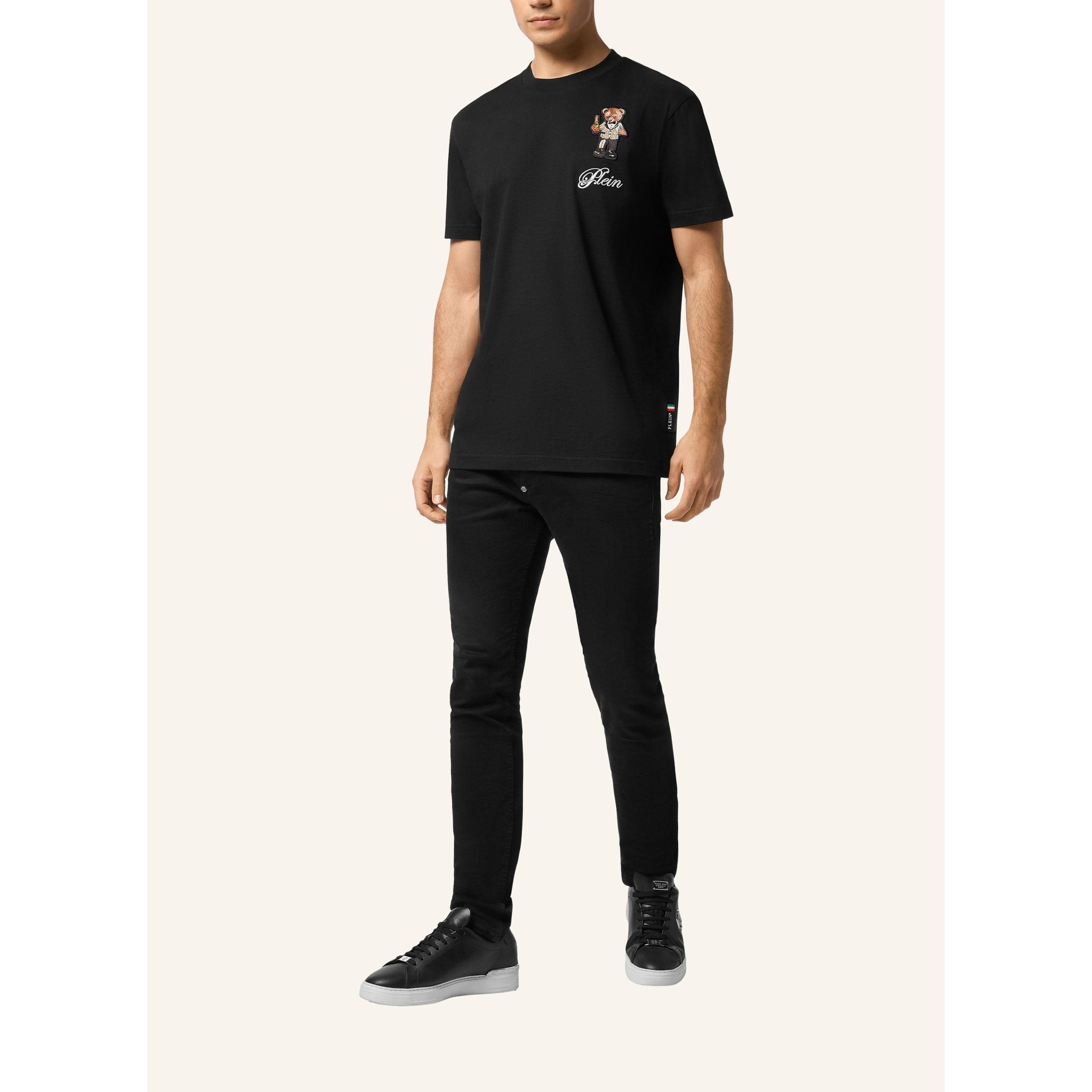 PHILIPP PLEIN T-Shirt Round Neck Ss TEDDY