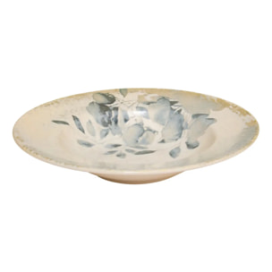 Assiette pâtes Silvia D28cm gris
