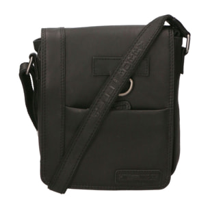 Borsa a tracolla  da uomo In Vera pelle Made in Italy 20x25x6 cm