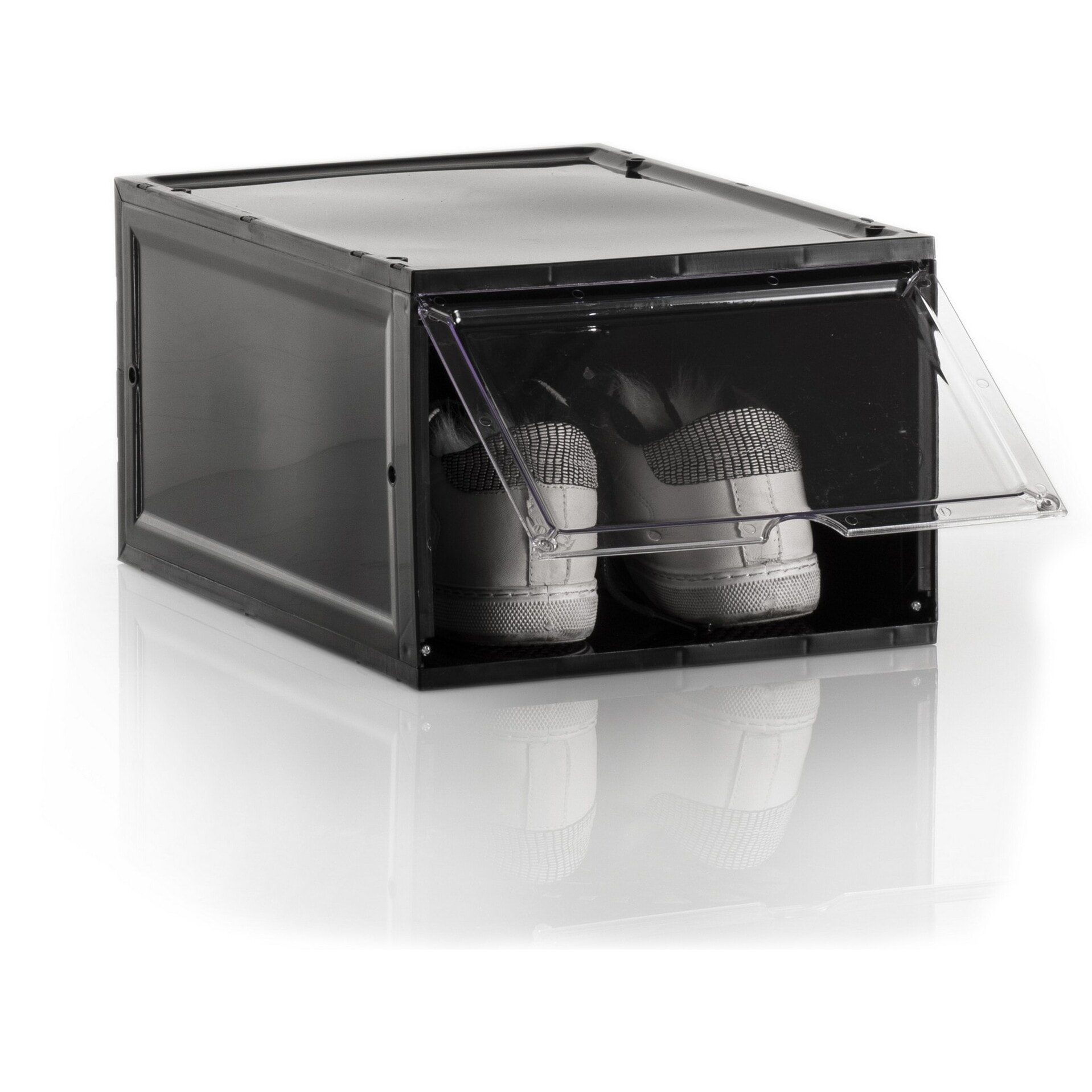 Rangement pour chaussures Tomasucci JONES, en plastique, noir