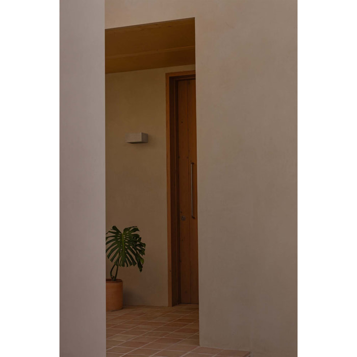 GROT 600 Lampada paletti muro grigio 3000K