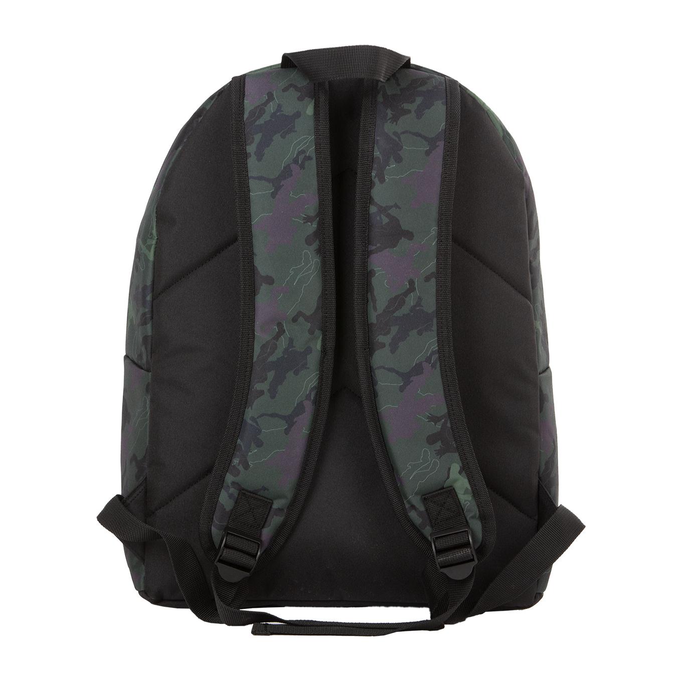 Fortnite Camo mochila Americano. Compartimento portalaptop. Detalles reflectantes.