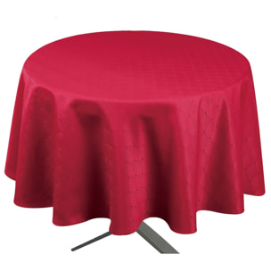 Nappe ronde extérieure esprit bord de mer - Rouge