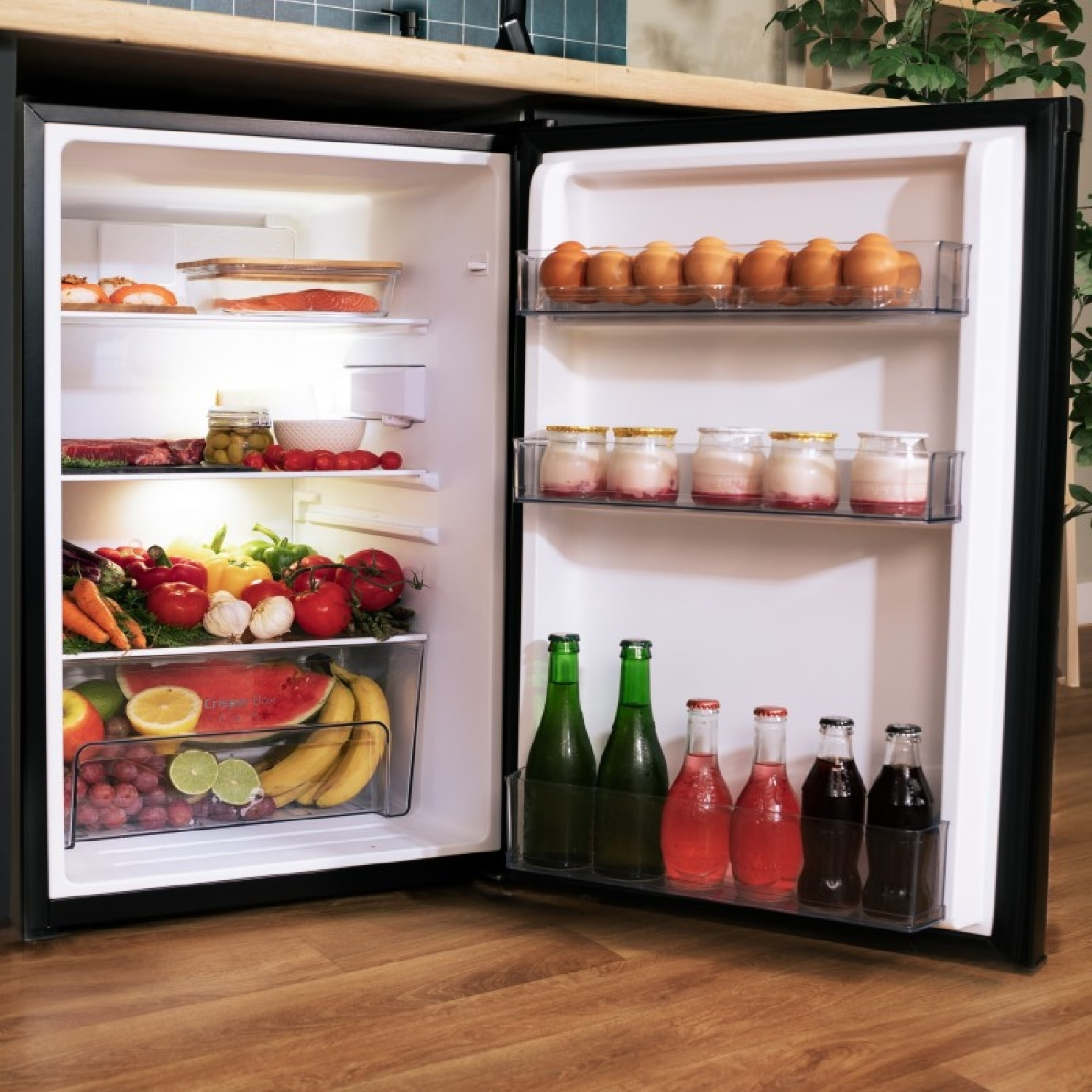 Cecotec Mini frigorífico Bolero CoolMarket TT 114 L Inox