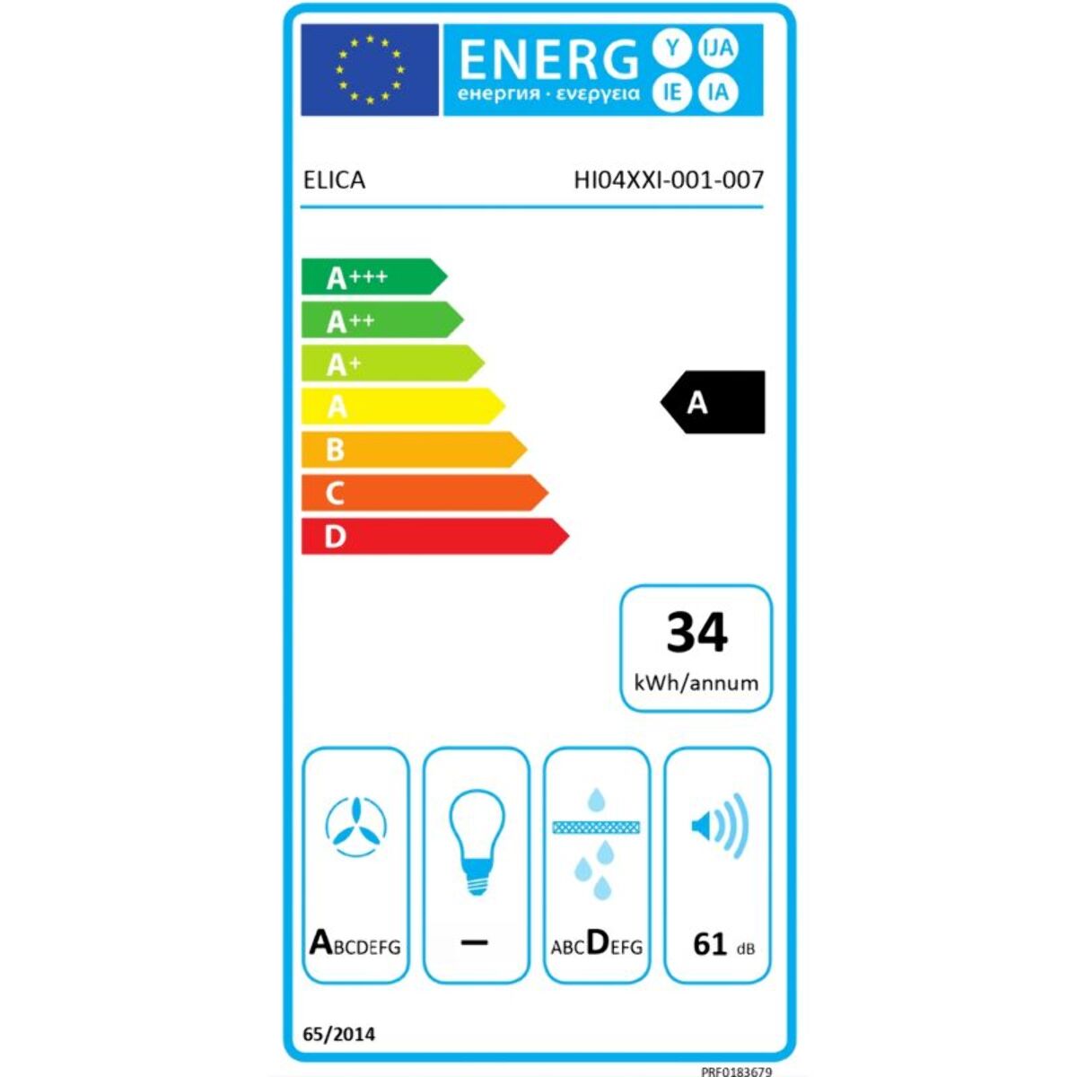 Plaque induction aspirante ELICA NIKOLATESLA FIT PRO 60 recyclage