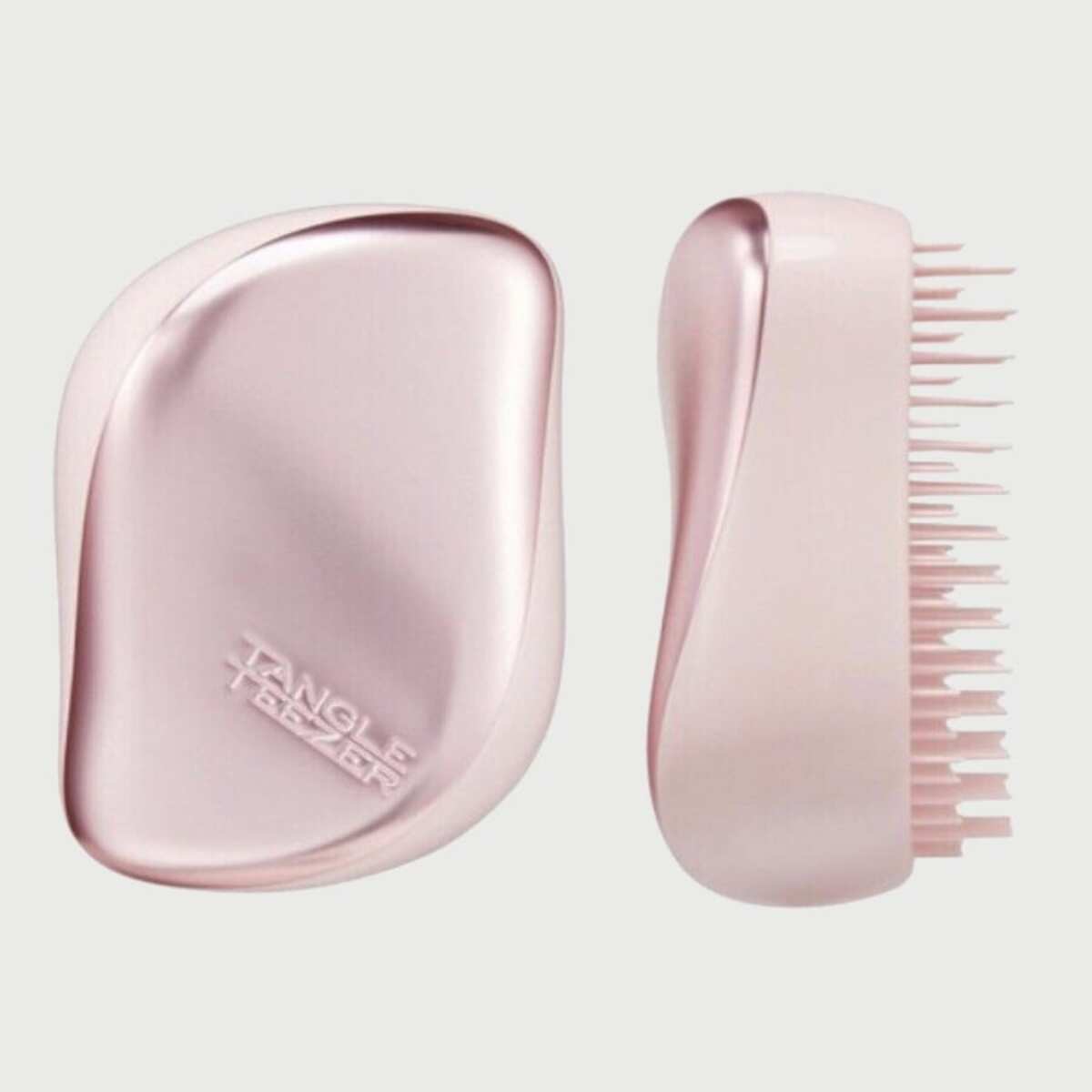 TANGLE TEEZER COMPACT STYLER Pink Matte chrome