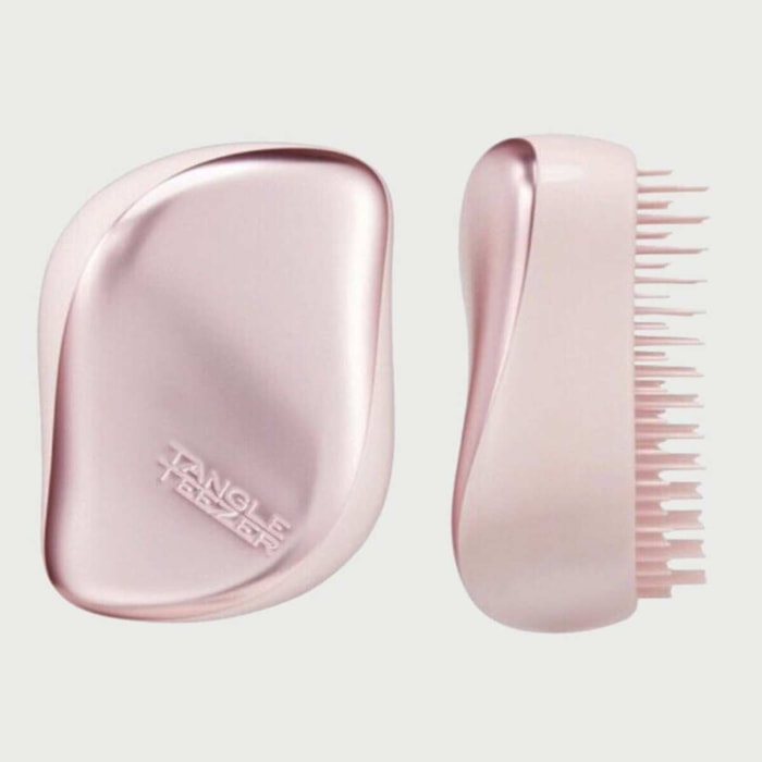 TANGLE TEEZER COMPACT STYLER Pink Matte chrome