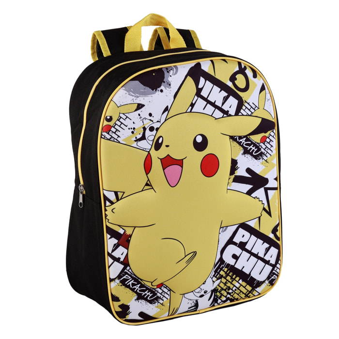 Pokémon Happy Pikachu mochila 3D EVA. 40 CM