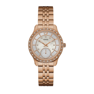 Reloj Guess W0931L3 Mujer Analogico Cuarzo con Correa de Acero