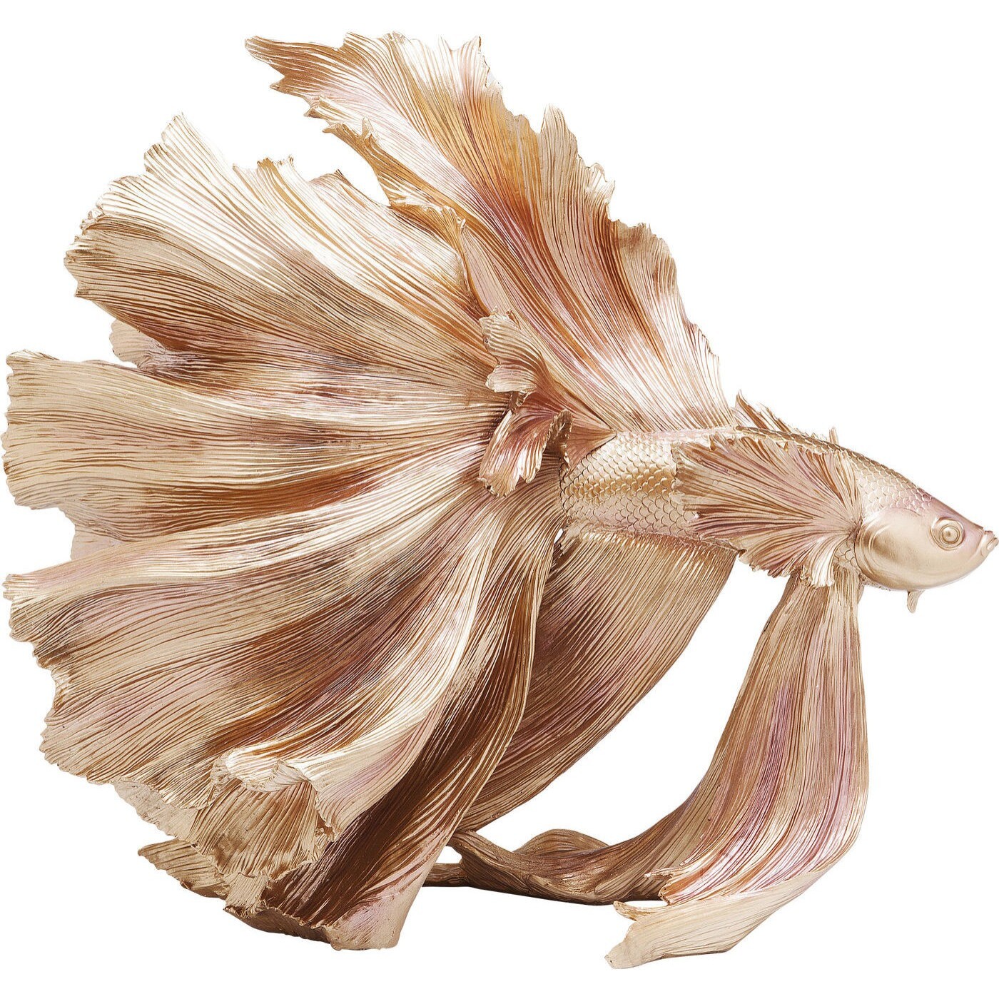 Déco Poisson combattant doré Kare Design