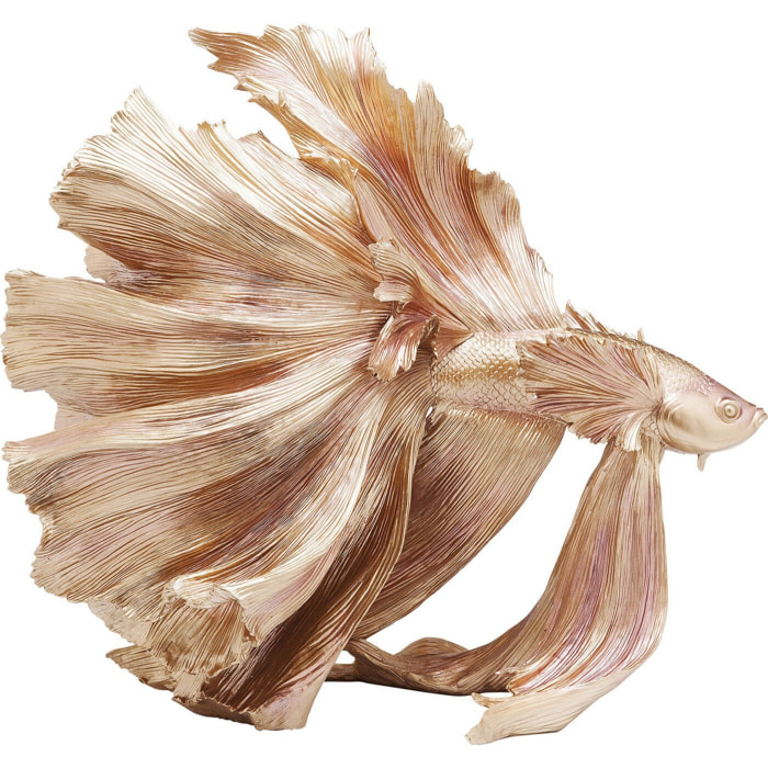 Déco Poisson combattant doré Kare Design