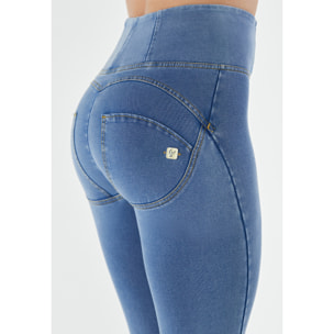 Jeggings push up WR.UP® superskinny vita alta con zip
