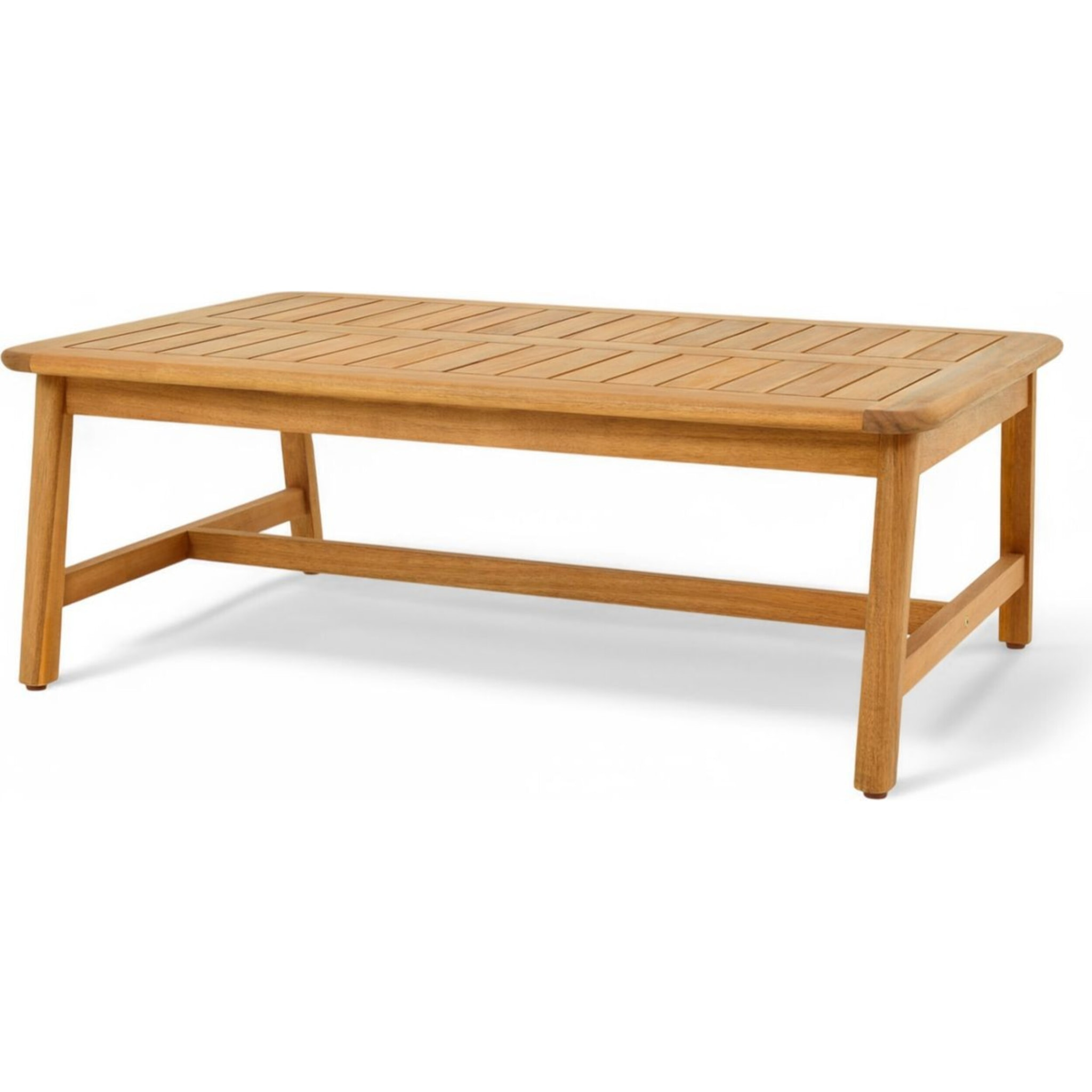 Table basse de jardin rectangulaire en bois FSC - SYMI