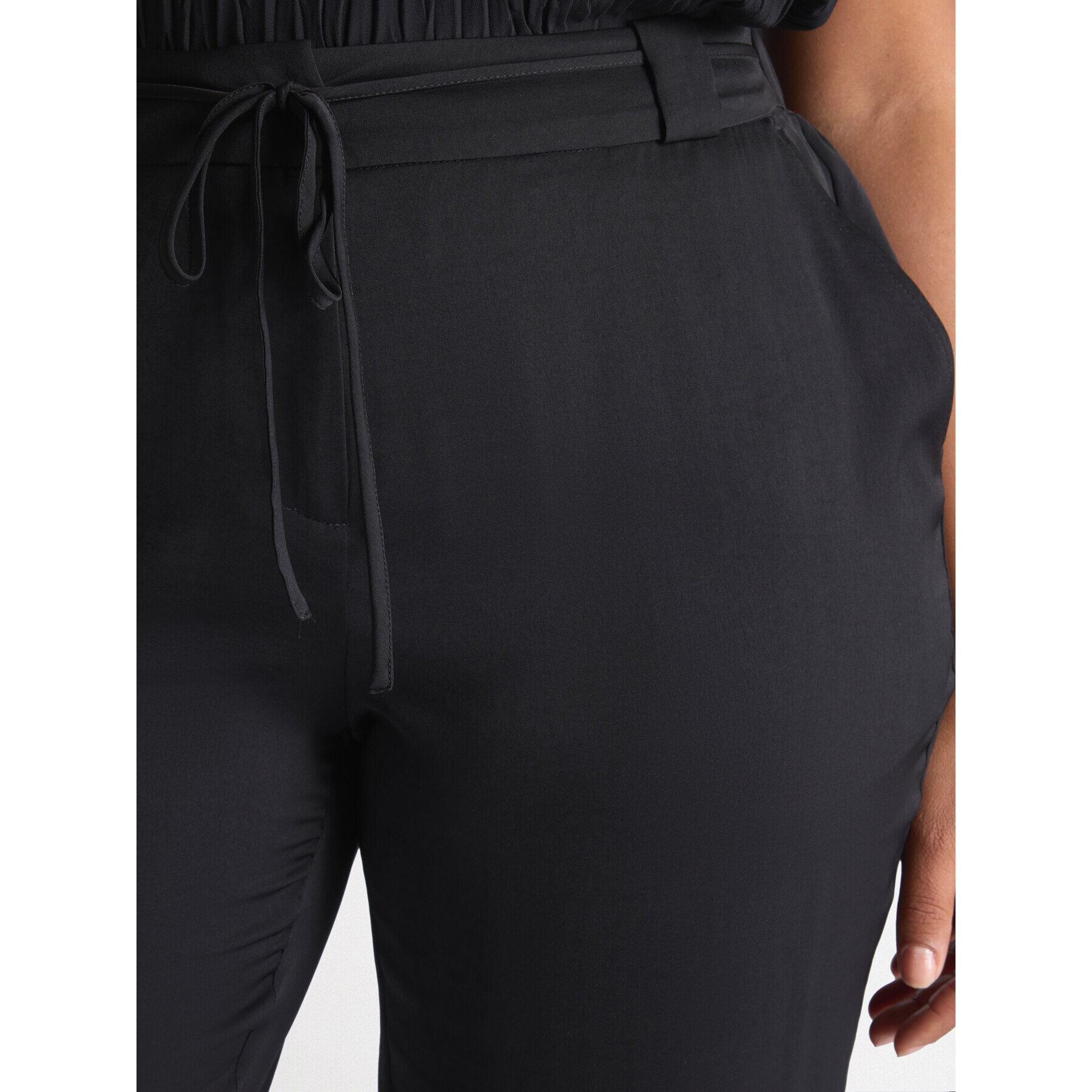 Fiorella Rubino - Pantalón jogger - Negro