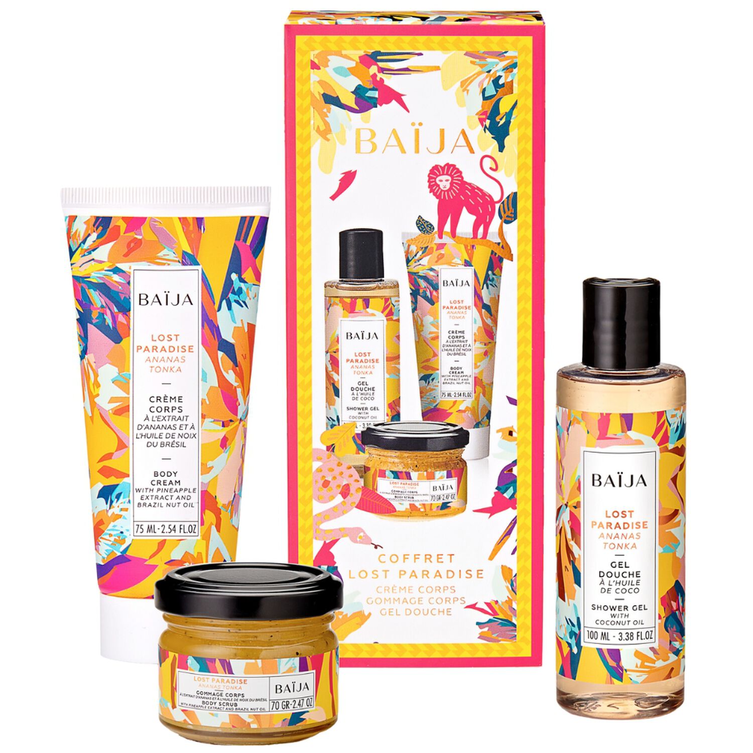Lost Paradise - Coffret Soins Corps