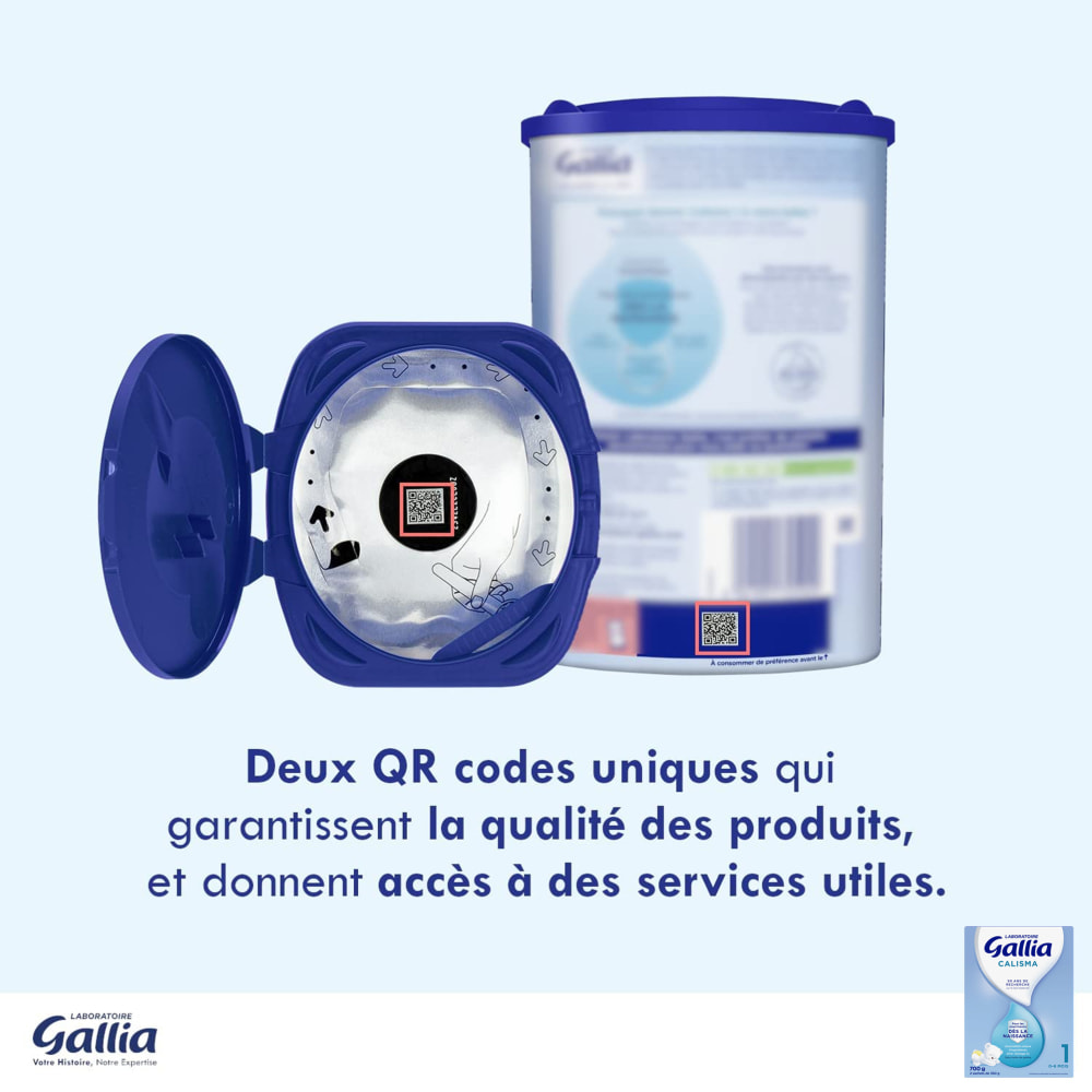 GALLIA Calisma 1 Bag in Box 1,2 KG De 0 à 6 mois